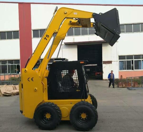 Large Skid steer loader MC75G with Max 1100kg loading weight